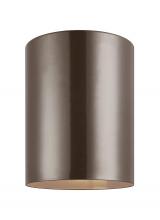 VC Studio Collection 7813897S-10 - Outdoor Cylinders Small LED Ceiling Flush Mount