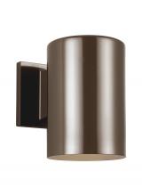VC Studio Collection 8313897S-10 - Outdoor Cylinders Small LED Wall Lantern