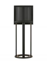 VC Studio Collection 8545893S-71 - Union modern LED outdoor exterior small open cage wall lantern in antique bronze finish