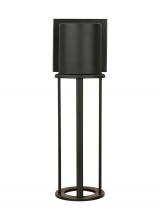 VC Studio Collection 8645893S-71 - Union modern LED outdoor exterior medium open cage wall lantern in antique bronze finish