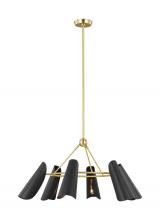 VC Studio Collection AEC1036BBSMBK - Tresa Six Light Chandelier