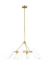 VC Studio Collection AEC1036BBSMWT - Tresa Six Light Chandelier