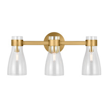 VC Studio Collection AEV1003BBS - Moritz Three Light Vanity