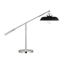 VC Studio Collection CT1111MBKPN1 - Wellfleet Wide Desk Lamp
