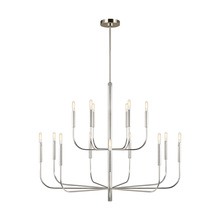 VC Studio Collection EC10015PN - Brianna Large Two-Tier Chandelier