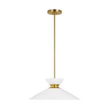 VC Studio Collection EP1231MWTBBS - Heath Wide Pendant