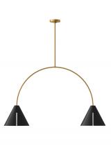VC Studio Collection KC1102MBKBBS-L1 - Cambre Large Linear Chandelier