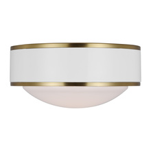 VC Studio Collection KSF1061BBSGW - Monroe LED Flush Mount