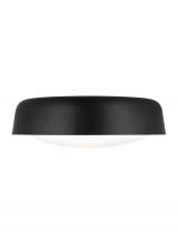 VC Studio Collection KSF1102MBK - Draper Large Flush Mount
