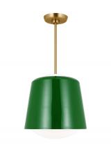 VC Studio Collection KSP1141GRN - Draper Small Pendant