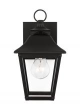 VC Studio Collection OL14401TXB - Galena Traditional 1-Light Outdoor Exterior Extra Small Lantern Sconce Light