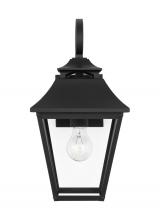 VC Studio Collection OL14402TXB - Galena Traditional 1-Light Outdoor Exterior Small Lantern Sconce Light