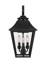 VC Studio Collection OL14403TXB - Galena Traditional 3-Light Outdoor Exterior Medium Lantern Sconce Light