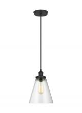 VC Studio Collection P1347MBK - Baskin Cone Pendant