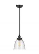 VC Studio Collection P1349MBK - Baskin Dome Pendant
