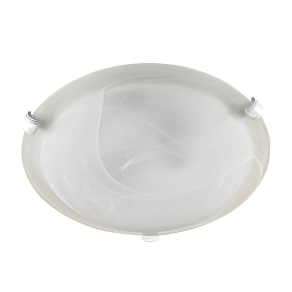 White Bowl Flush Mount