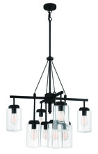 Craftmade 52128-ESP - Crosspoint 8 Light Outdoor Chandelier Espresso