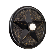 Craftmade PB3036-AZ - Surface Mount Star LED Lighted Push Button in Antique Bronze