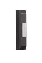Craftmade PB5004-AZ - Surface Mount LED Lighted Push Button, Thin Rectangle Profile in Antique Bronze