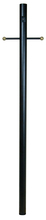 Craftmade Z8792-TB - 84" Smooth Direct Burial Post w/ Photocell in Textured Black