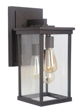 Craftmade Z9724-OBO - Riviera III 3 Light Large Outdoor Wall Lantern in Oiled Bronze Outdoor