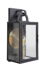 Craftmade ZA1602-TB - Wolford 1 Light Small Outdoor Wall Mount in Textured Black