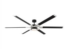 VC Fan Collection 6LFR72MBKD - Loft 72" LED Ceiling Fan