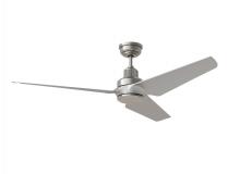 VC Fan Collection 3RULSM52BSD - Ruhlmann Smart 52" Dimmable Indoor/Outdoor Integrated LED Brushed Steel Ceiling Fan